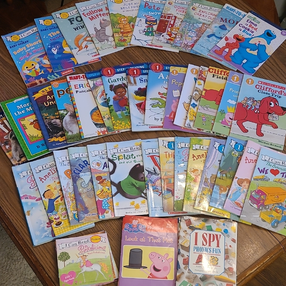 📚 Children’s Early Reader Book Lot – 68 Books Total!